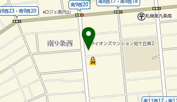 明光義塾 南9条旭ケ丘教室の地図画像