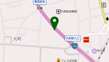 明光義塾 大町教室の地図画像