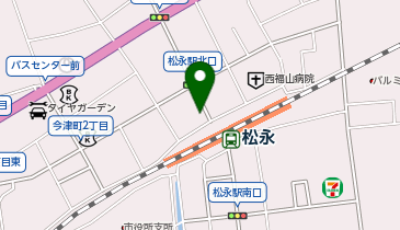 明光義塾 松永教室の地図画像