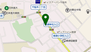 明光義塾 根津教室の地図画像