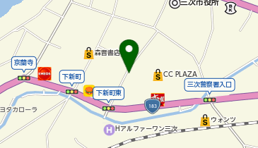 明光義塾 三次教室の地図画像