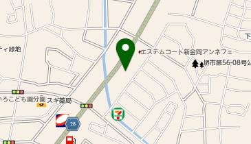明光義塾 堺長曽根教室の地図画像