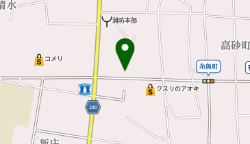 明光義塾 福井大野教室の地図画像