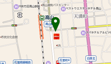 明光義塾 高山駅前教室の地図画像