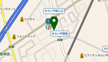 明光義塾 みらい平駅前教室の地図画像