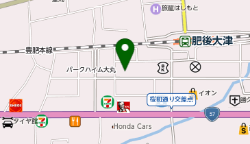 明光義塾 肥後大津駅前教室の地図画像