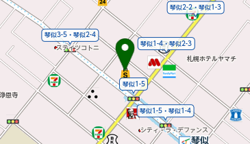 明光義塾 イオン琴似教室の地図画像