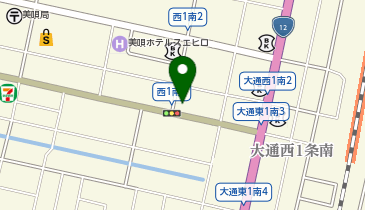 明光義塾 美唄教室の地図画像