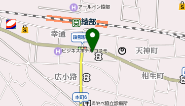 明光義塾 綾部駅前教室の地図画像