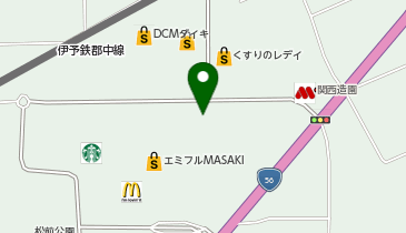 明光義塾 エミフルMASAKI教室の地図画像