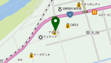 明光義塾 大洲教室の地図画像