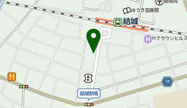 明光義塾 結城教室の地図画像