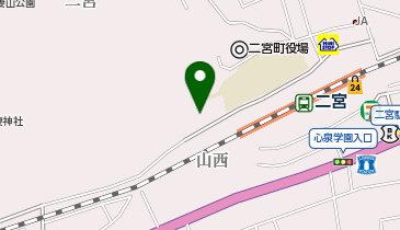 明光義塾 二宮教室の地図画像