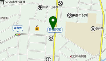 明光義塾 黒部教室の地図画像