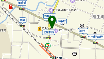 明光義塾 七尾駅前教室の地図画像