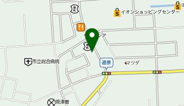 明光義塾 焼津道原教室の地図画像