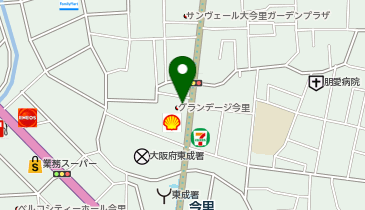 明光義塾 今里教室の地図画像