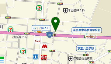 明光義塾 八王子教室の地図画像