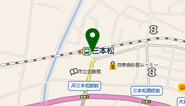 明光義塾 三本松駅前教室の地図画像