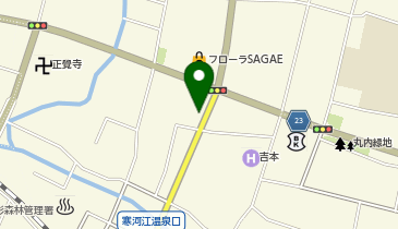 明光義塾 寒河江教室の地図画像