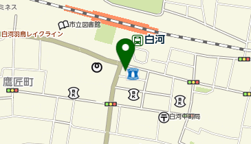 明光義塾 白河教室の地図画像