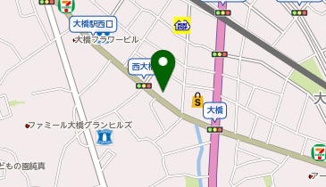 明光義塾 大橋本校教室の地図画像