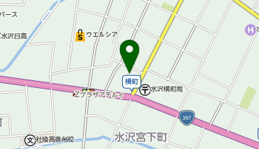 明光義塾 水沢教室の地図画像