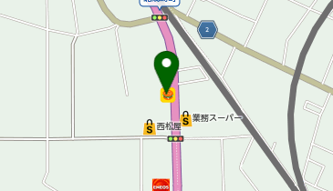 ほっかほっか亭館林成島町店の地図画像