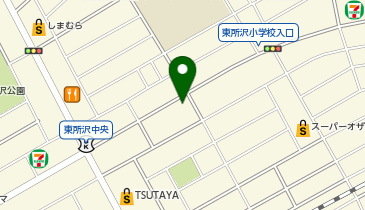 ほっかほっか亭東所沢店の地図画像