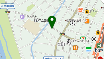 ほっかほっか亭松戸本町店の地図画像