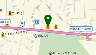ほっかほっか亭森店の地図画像