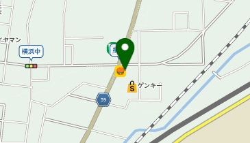 ほっかほっか亭津幡横浜店の地図画像