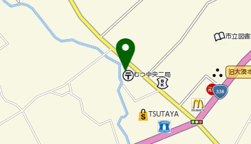 ほっかほっか亭むつ中央店の地図画像