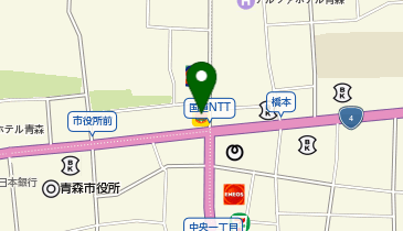 ほっかほっか亭中央店の地図画像