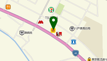 ほっかほっか亭湊高台店の地図画像