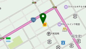 ほっかほっか亭西二番町店の地図画像