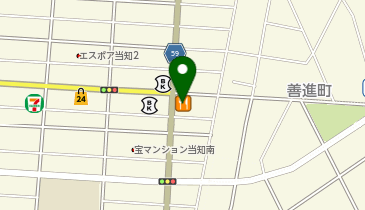 ほっかほっか亭油屋町店の地図画像