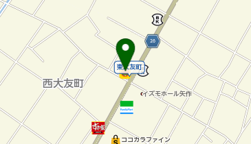 ほっかほっか亭岡崎西大友店の地図画像