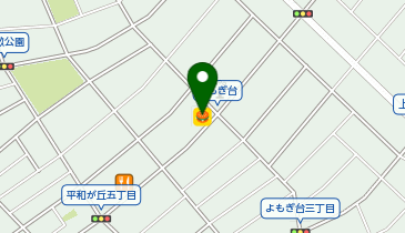 ほっかほっか亭名東よもぎ台店の地図画像