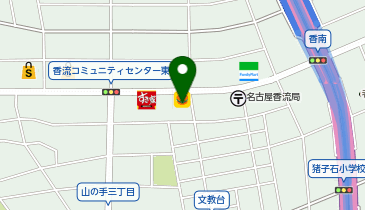 ほっかほっか亭猪子石店の地図画像