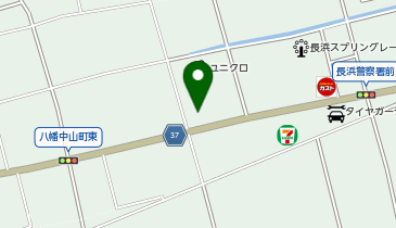 ほっかほっか亭長浜風の街店の地図画像