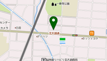 ほっかほっか亭高野東店の地図画像