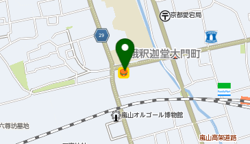 ほっかほっか亭嵯峨小学校前店の地図画像