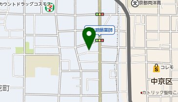 ほっかほっか亭西院店の地図画像
