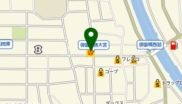 ほっかほっか亭御薗橋大宮店の地図画像