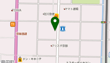 ほっかほっか亭上鳥羽店の地図画像