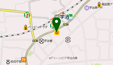 ほっかほっか亭JR宇治店の地図画像