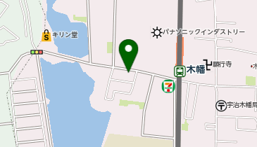 ほっかほっか亭木幡店の地図画像