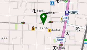 ほっかほっか亭花園西店の地図画像