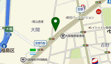 ほっかほっか亭大開店の地図画像